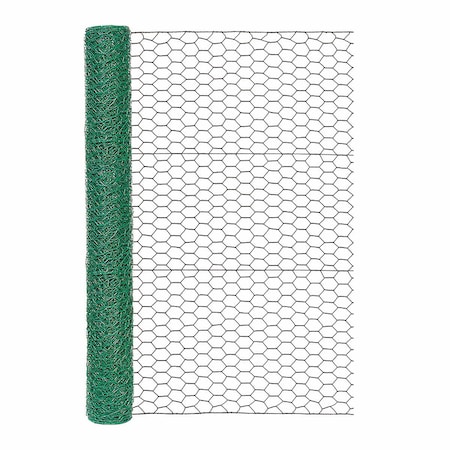 Garden Zone Garden Craft 36 in. H X 25 ft. L Steel Poultry Netting 1 in. 173625